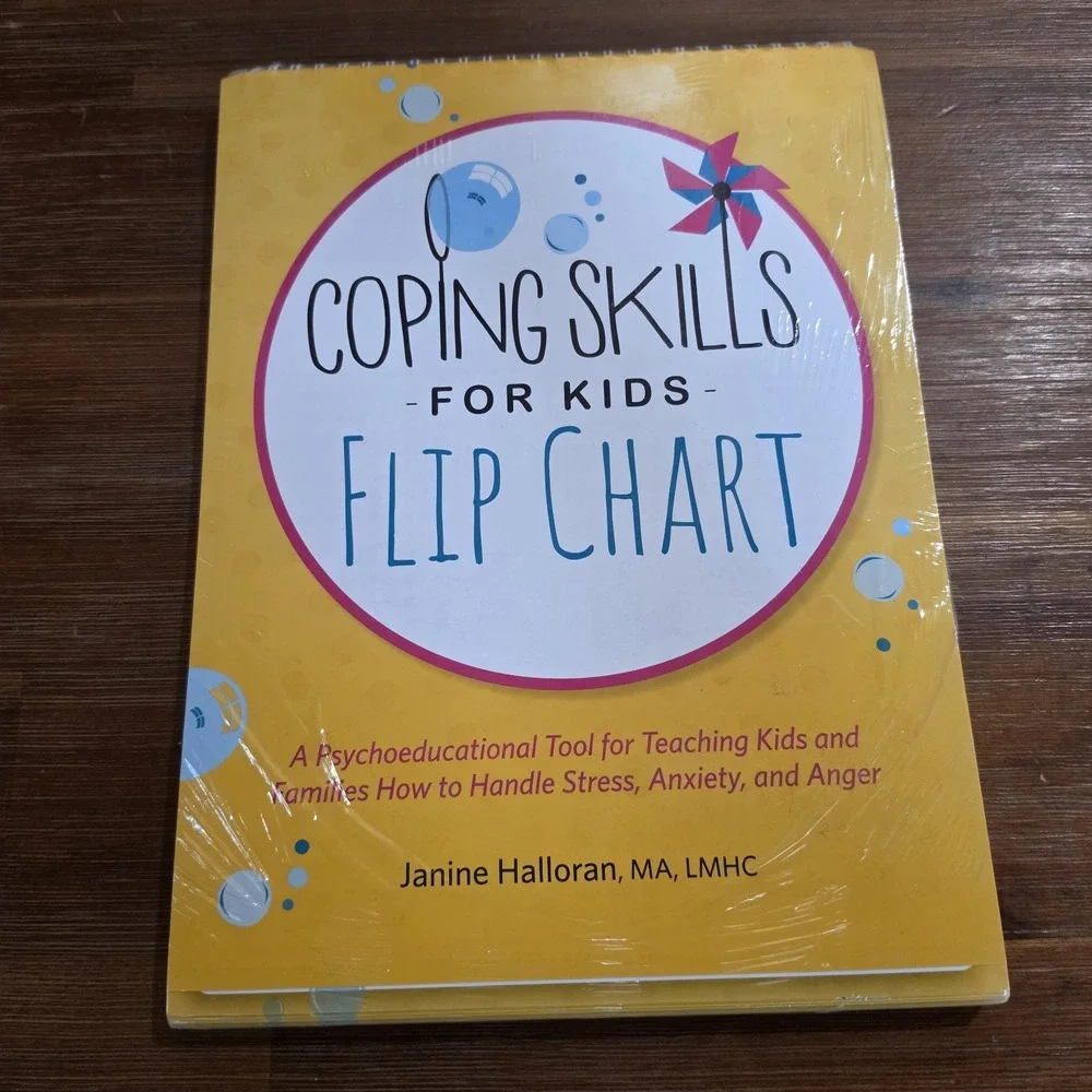 Coping Skills for Kids Flip Chart: A Psychoeducational Tool 9781683735359 Sealed